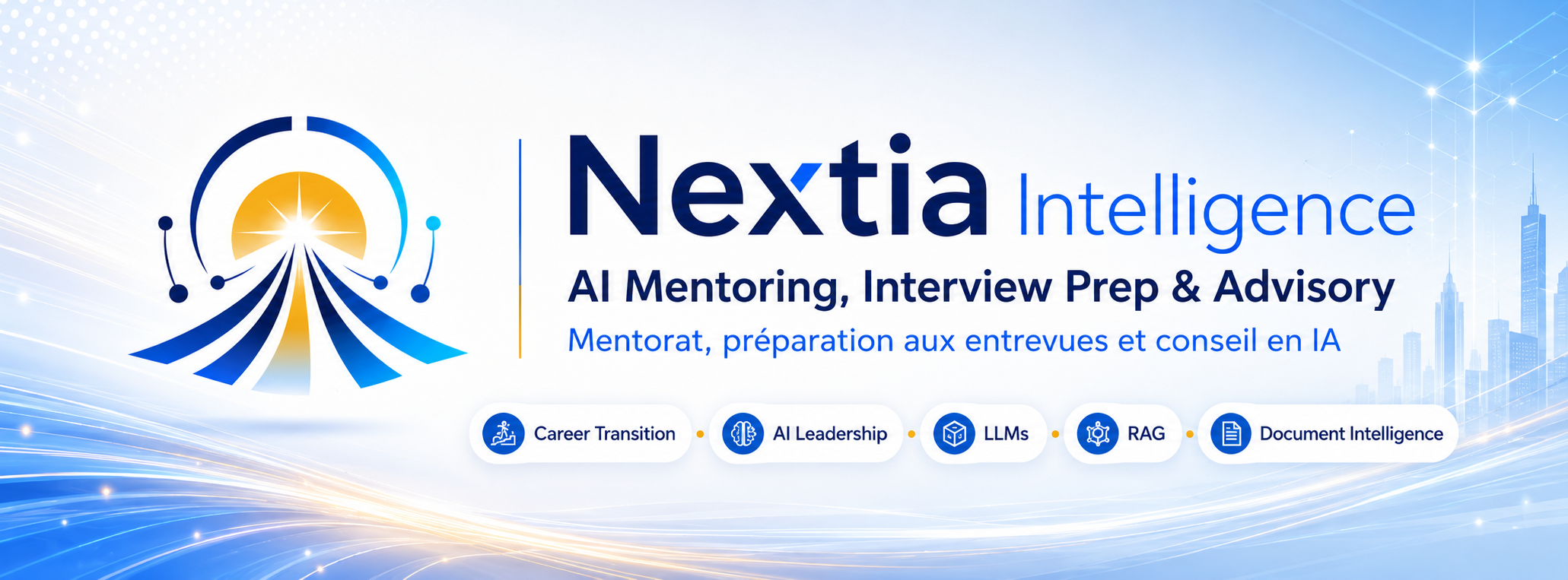 Nextia Intelligence AI mentoring, interview preparation, and advisory